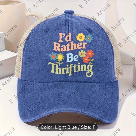 Accessories - Colorful Floral Trucker Hat